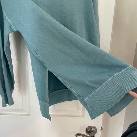 Teal old navy xs crewneck oversized lounge soft - Picture 4 of 8